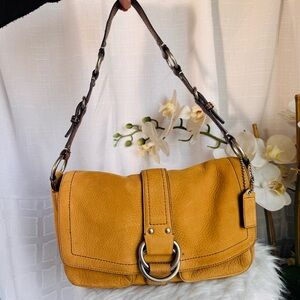 Coach Nubuc Chelsea shoulder purse- 07’ -F10901- GUC